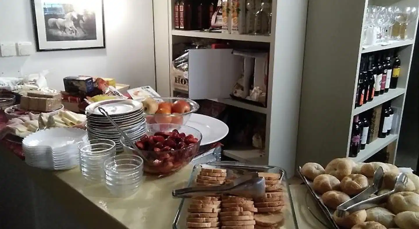 B&B Hotel Dolomiti Badezimmer