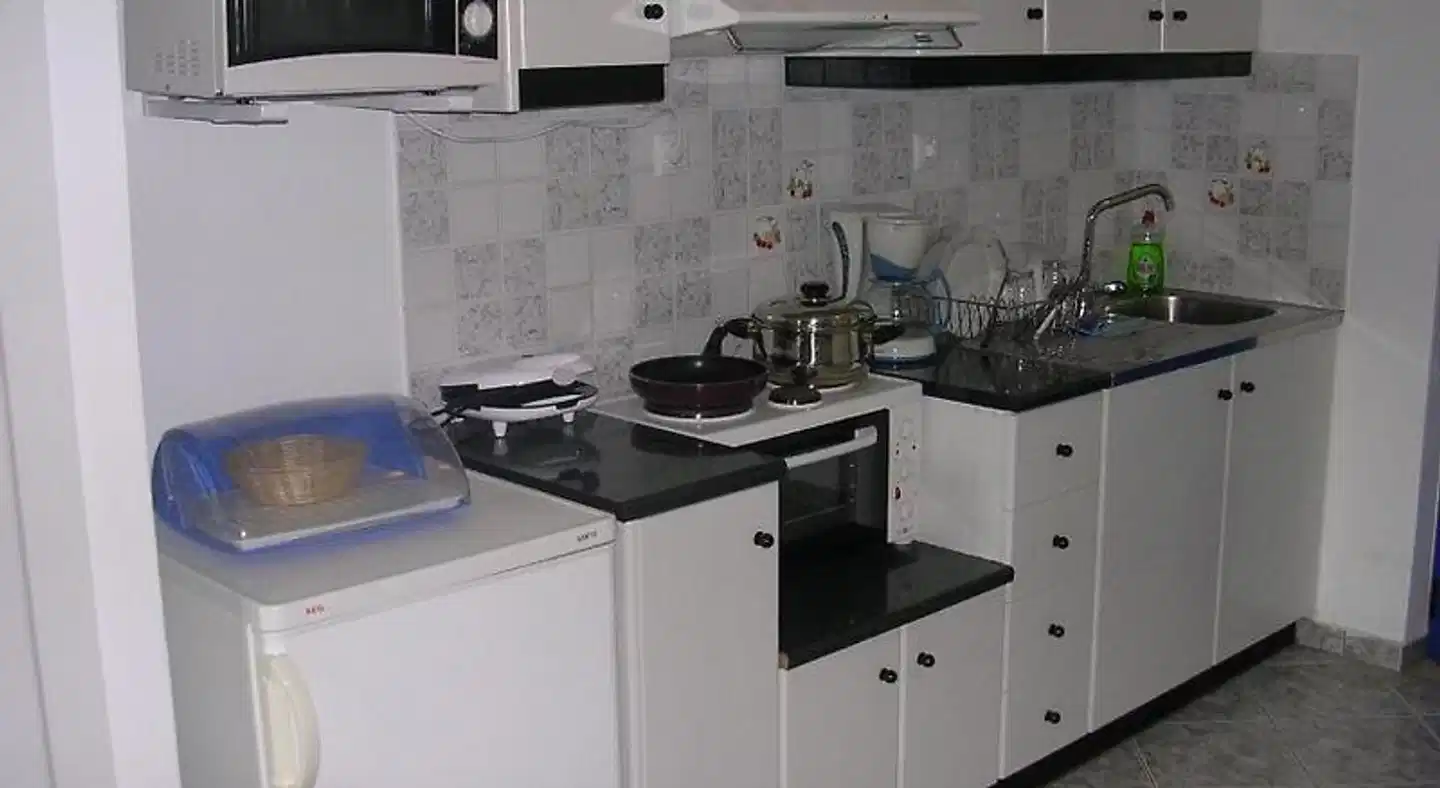 Stefanos Apartments Badezimmer