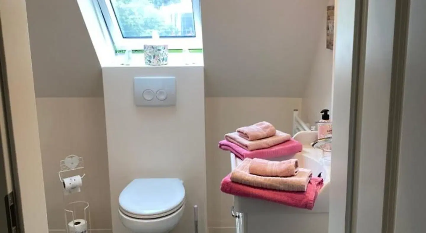 B&B Worpsweder Blick Badezimmer