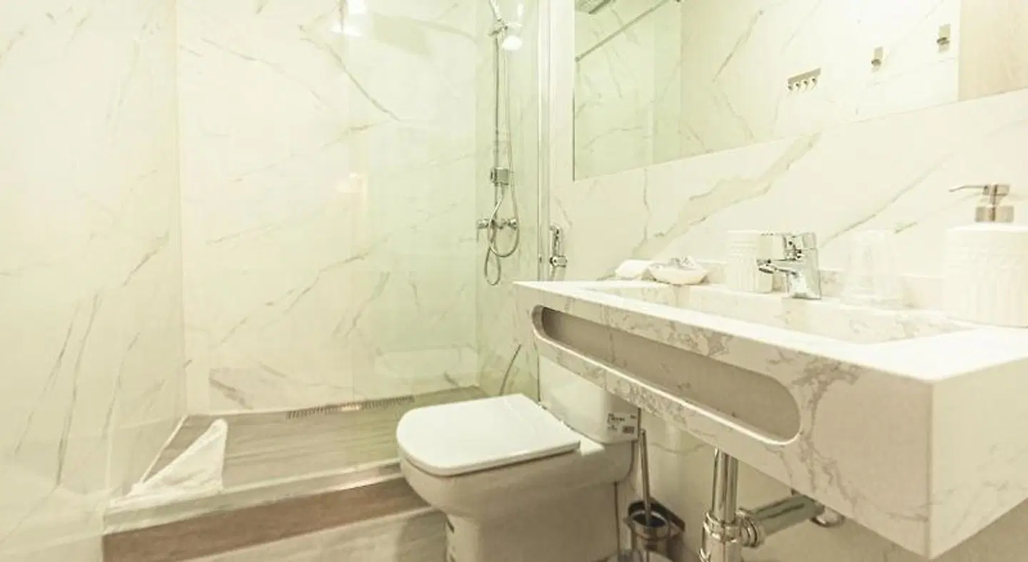 Hostal Pio Centro Badezimmer