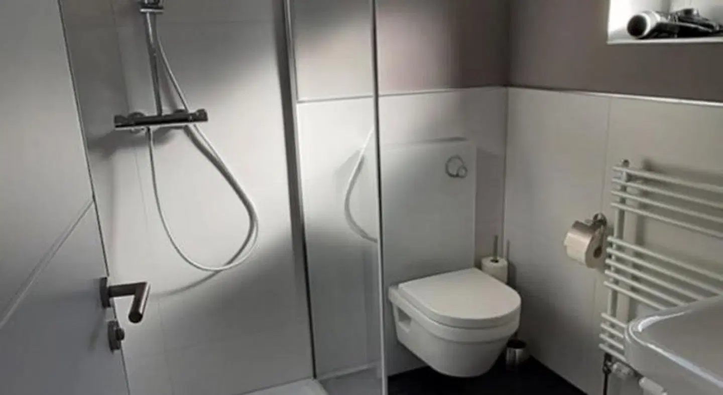 Motel Hamberger Krug Badezimmer