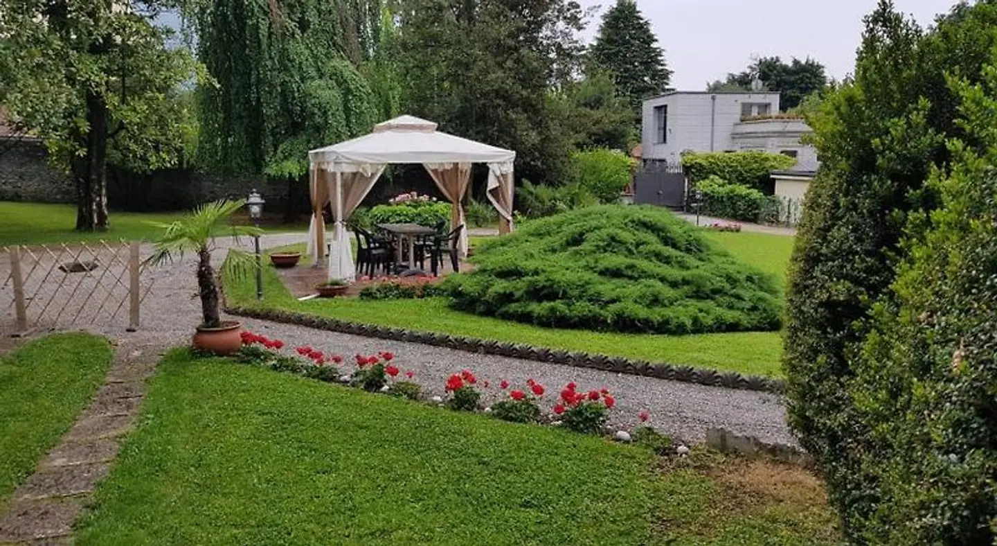 Villa del Cigno Garten