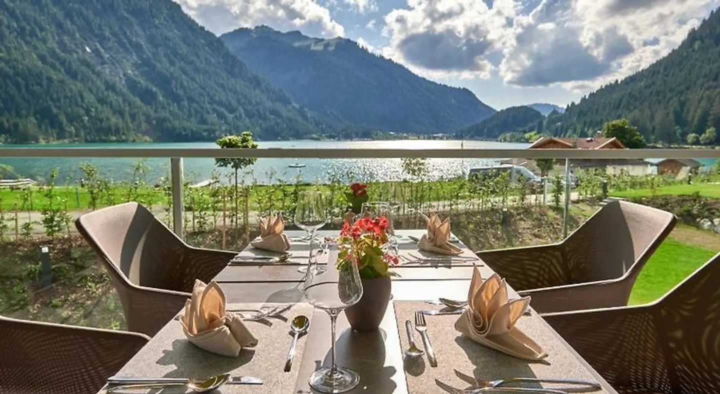 haldensee - Naturerlebnis und Wellnesshotel Terrasse