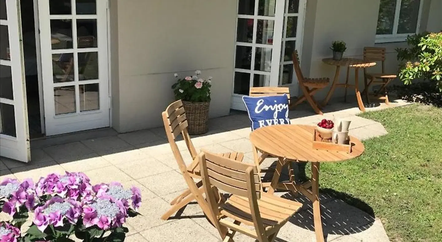Hornbæk Bed & Breakfast Terrasse