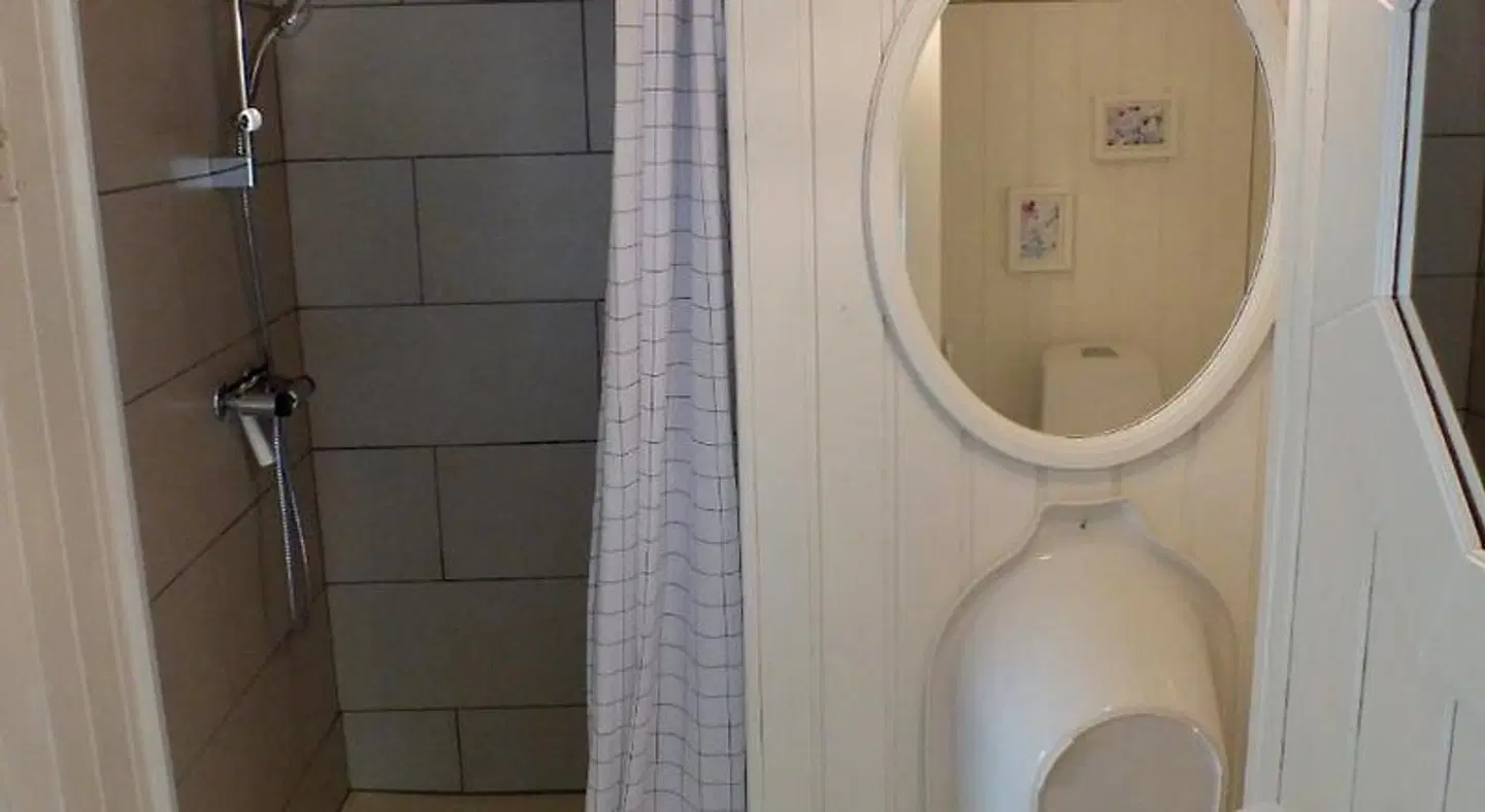 Pension Lærkelill Badezimmer