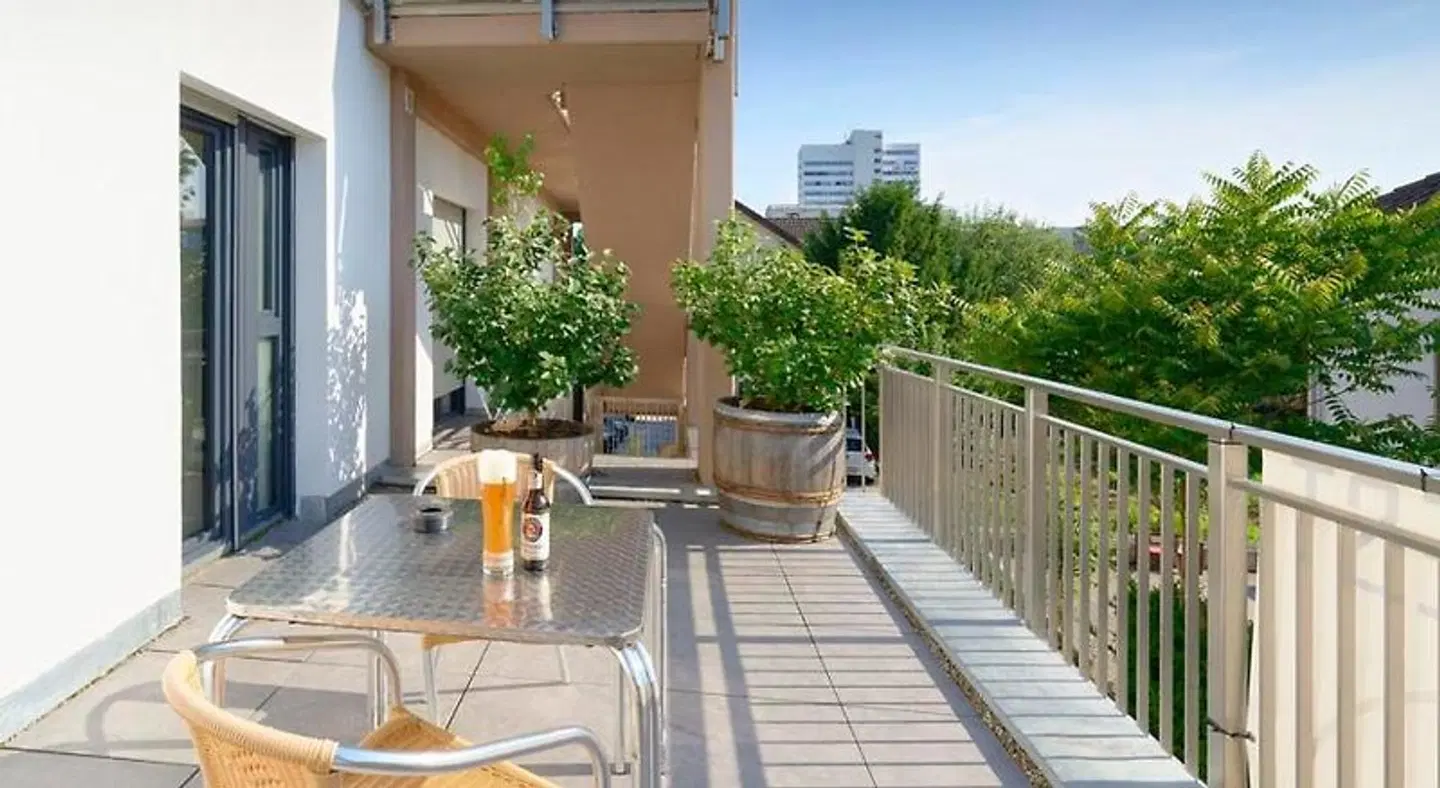 Heilbronner Hotel am schönen Theater Terrasse