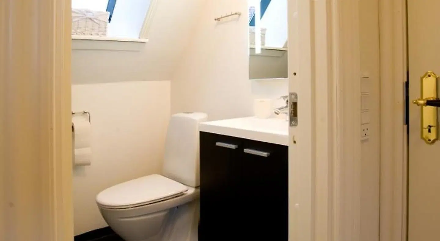 Den Gamle Købmandsgaard Bed & Breakfast Badezimmer