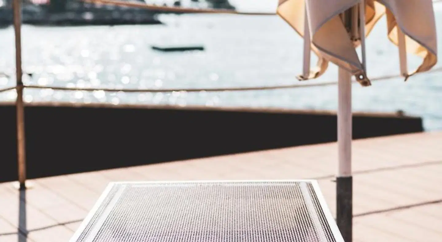 Tre Merli Beach Hotel Terrasse