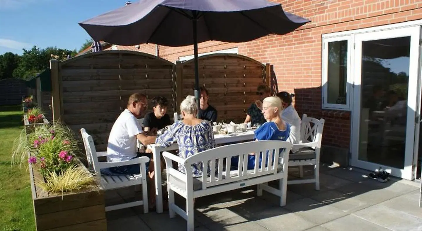 Lustrup Farmhouse Terrasse