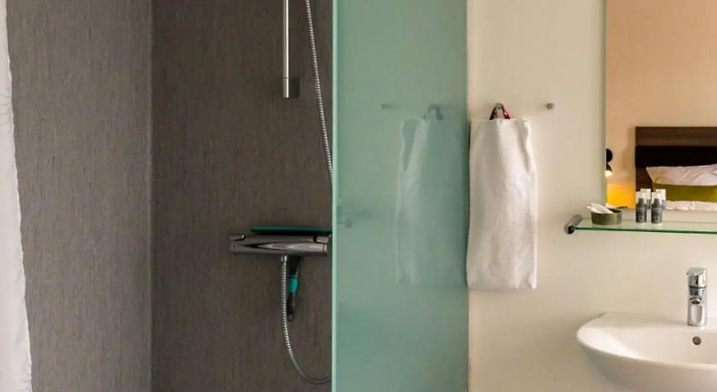 Ansager Hotel og Hytteby Badezimmer