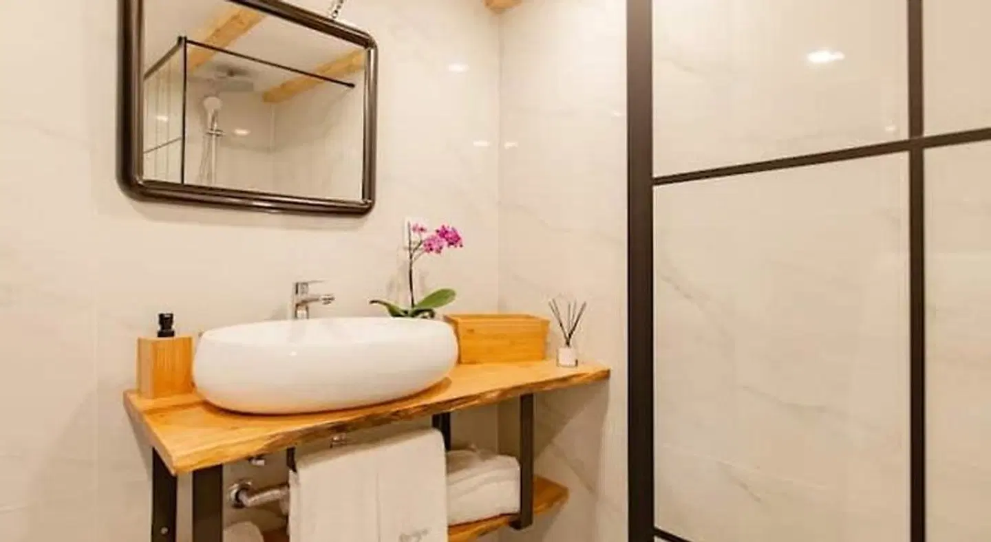 Refugio das Poldras Badezimmer