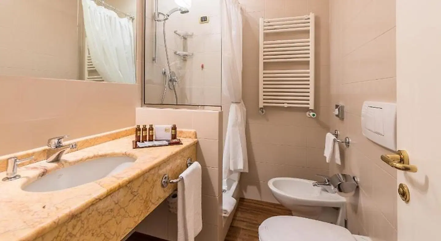 Albergo Alla Posta Badezimmer