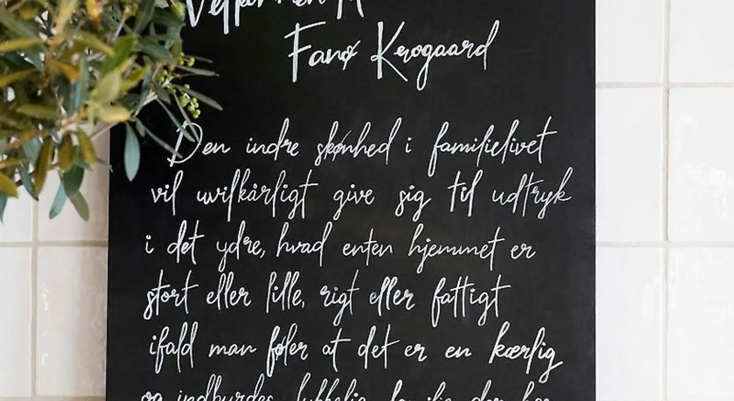 Fanø Krogaard Landkarte