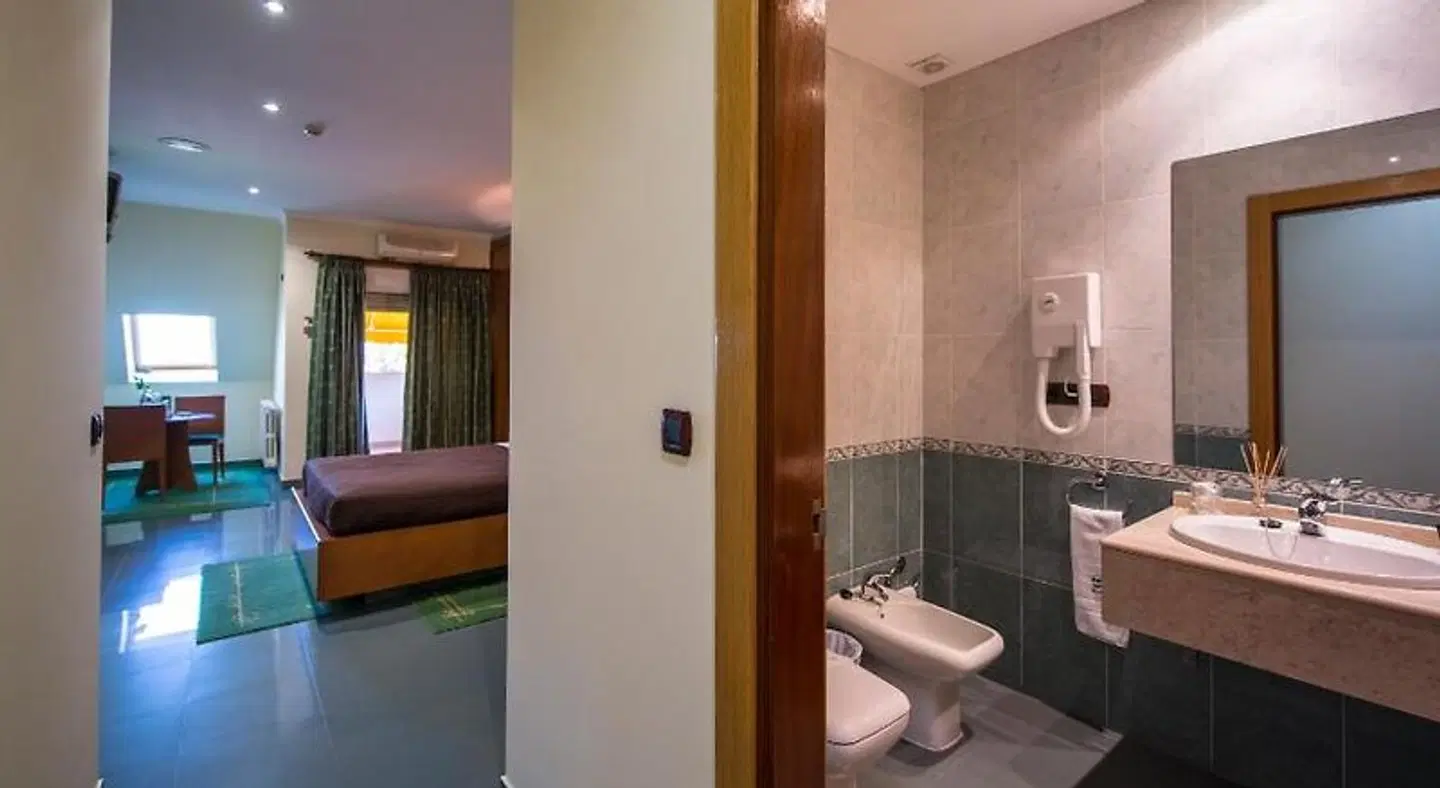 Motel Bracancún Badezimmer