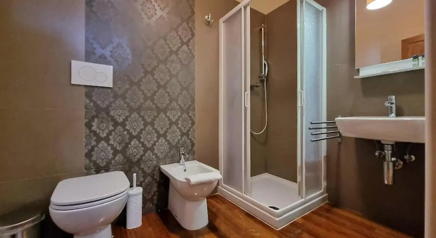 Locanda Al Volo Tommaseo Badezimmer