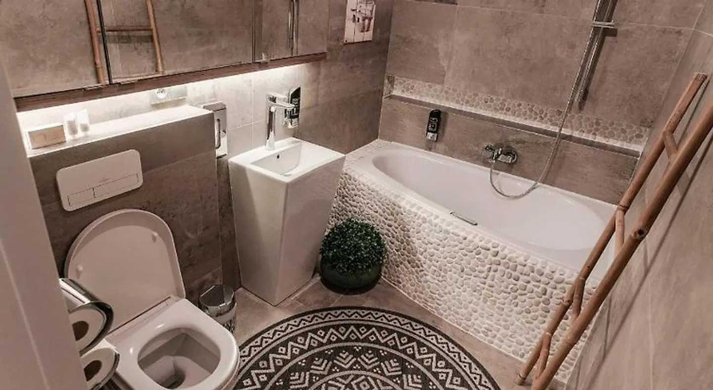 STING Boutique Apartments Badezimmer