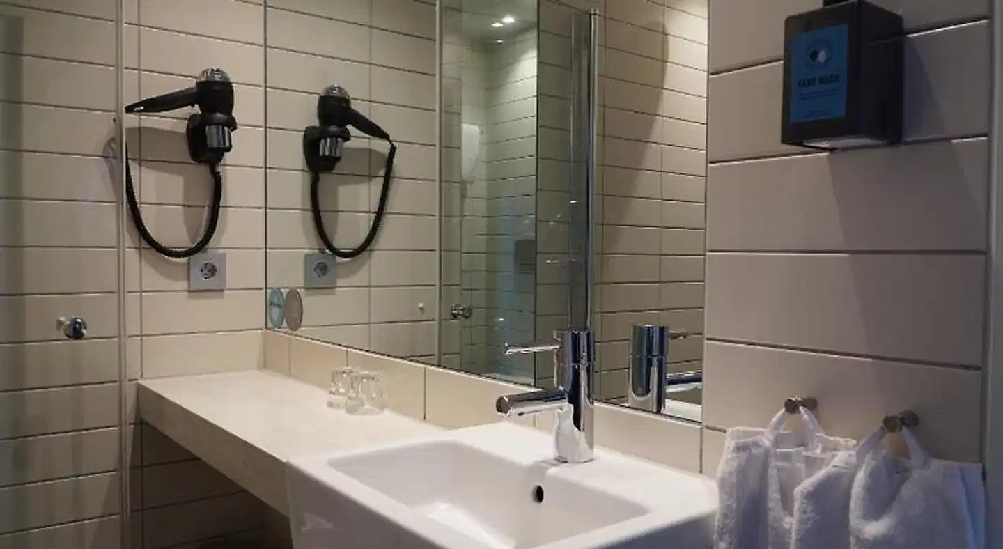 Comfort Hotel Malmö Badezimmer