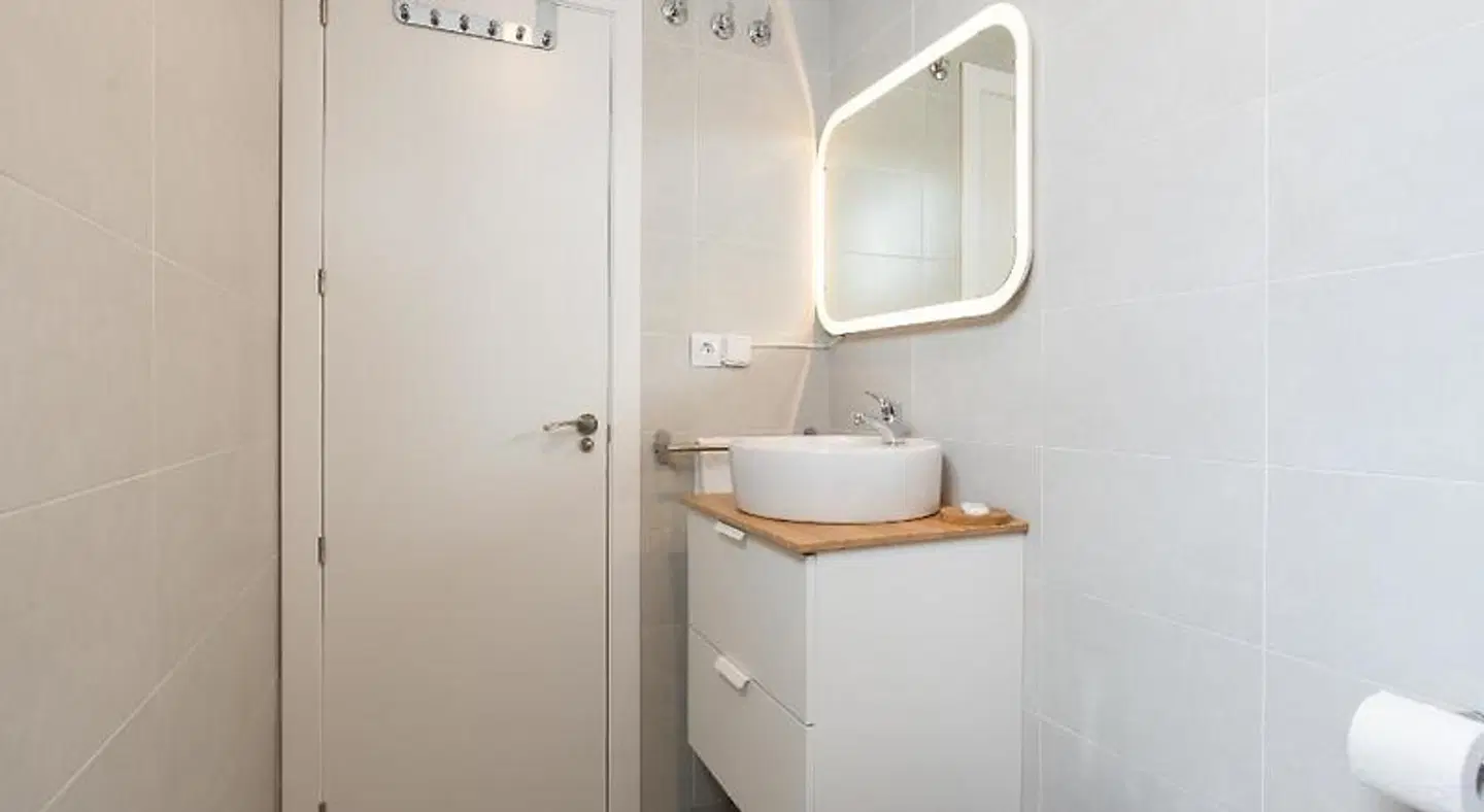 Teatro Plaza Apartments Badezimmer