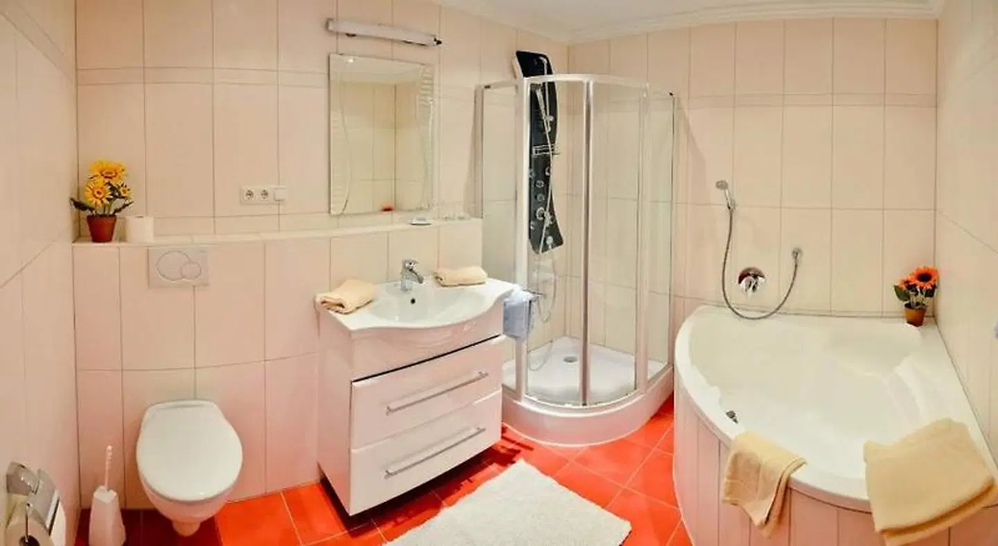 Pension Greti Badezimmer