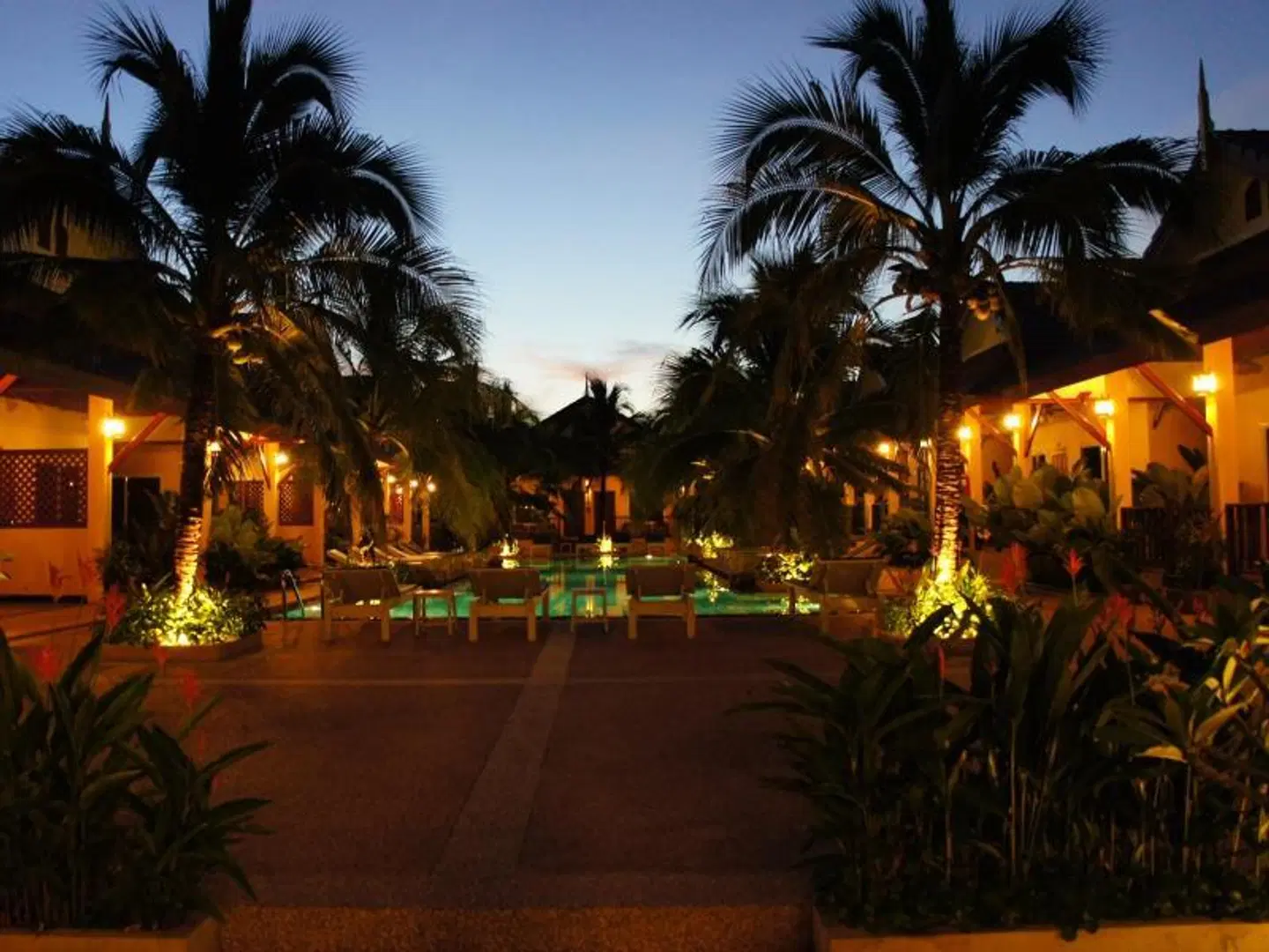 Le Piman Resort Garten