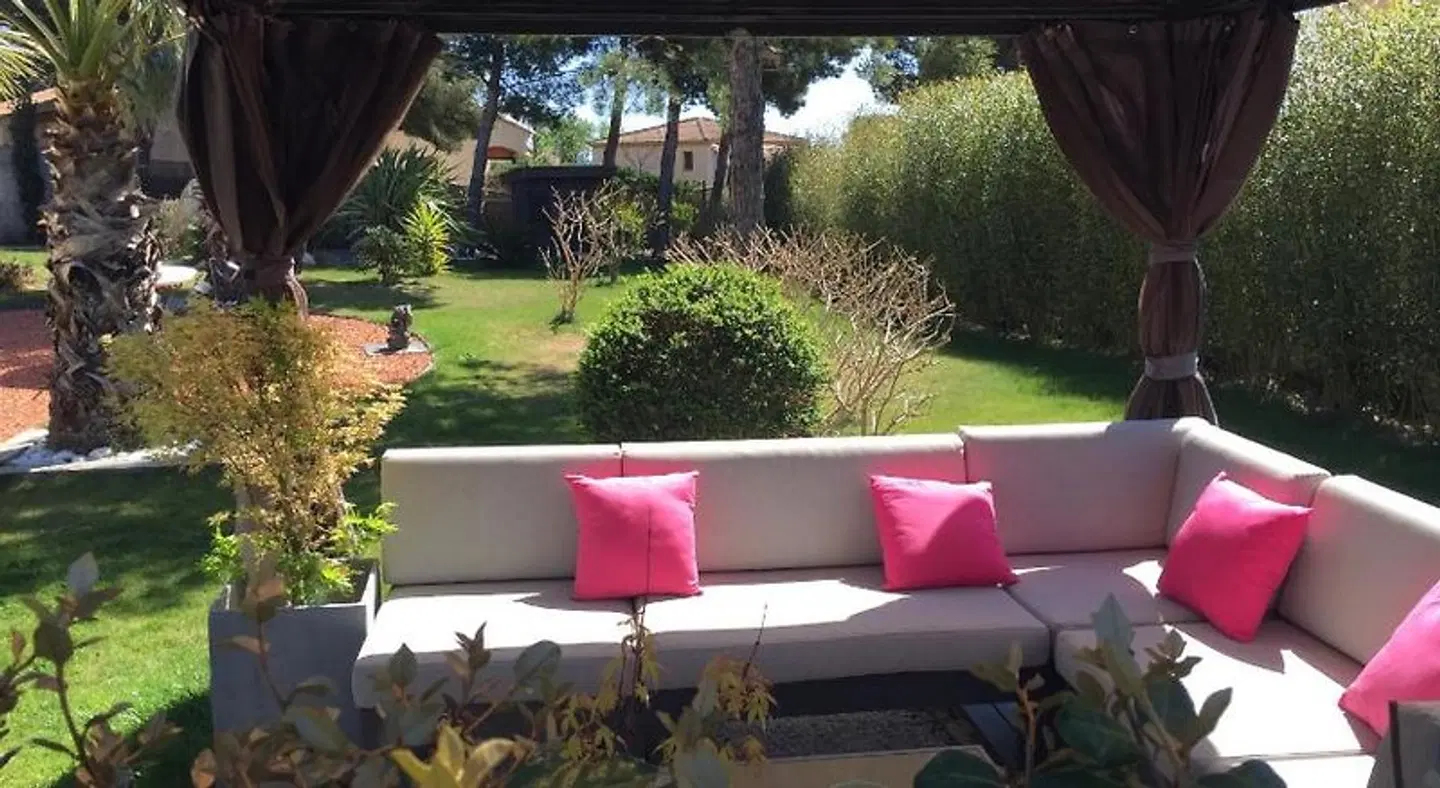 B&B L'Escale Cote Bleue Garten