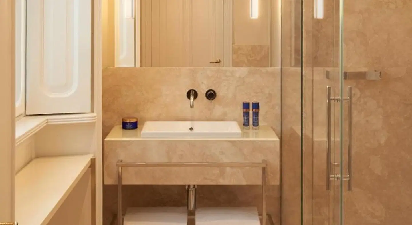 Amabilia Suites Badezimmer