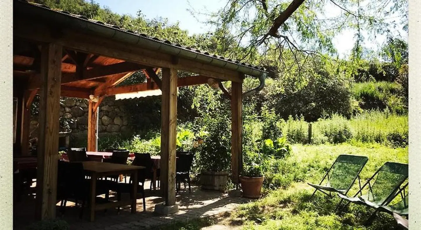 Mas Lluganas Garten