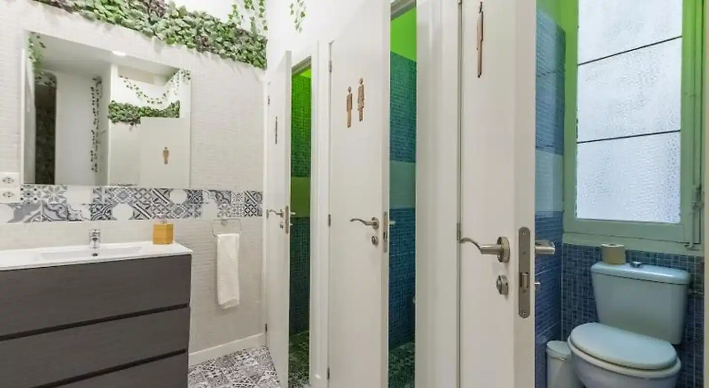 Social - Coliving & Coworking - Madrid Badezimmer