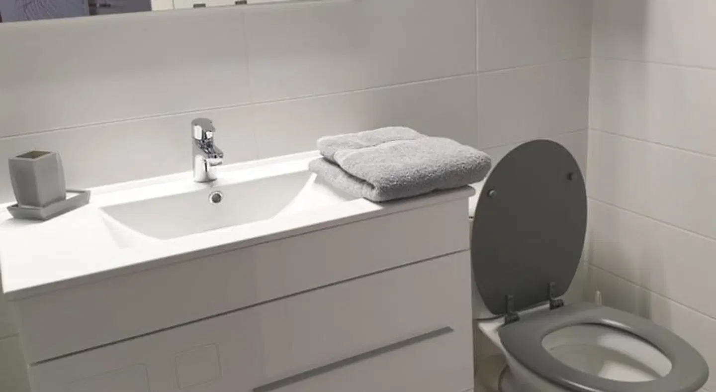 Au Fil des Lacs Badezimmer