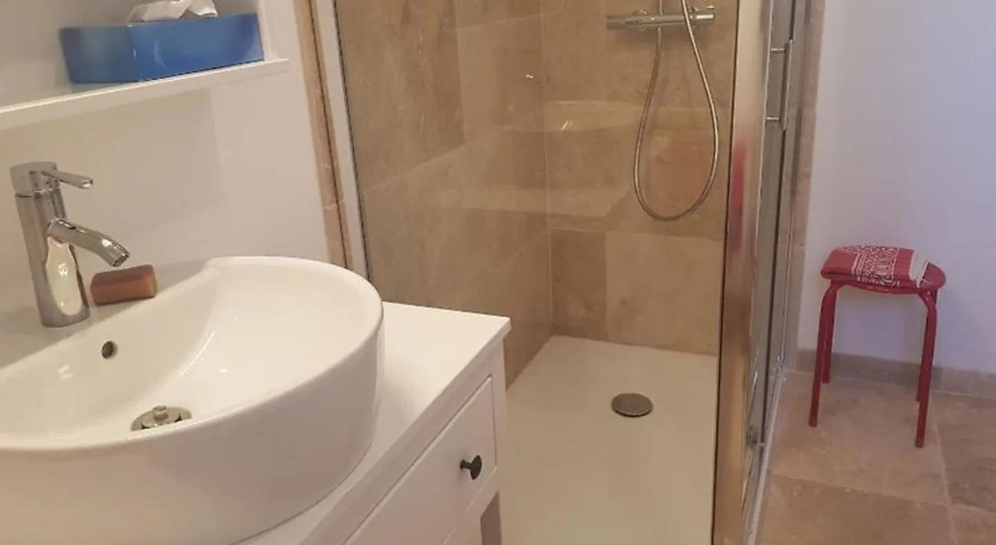 Mas des Ballats Badezimmer