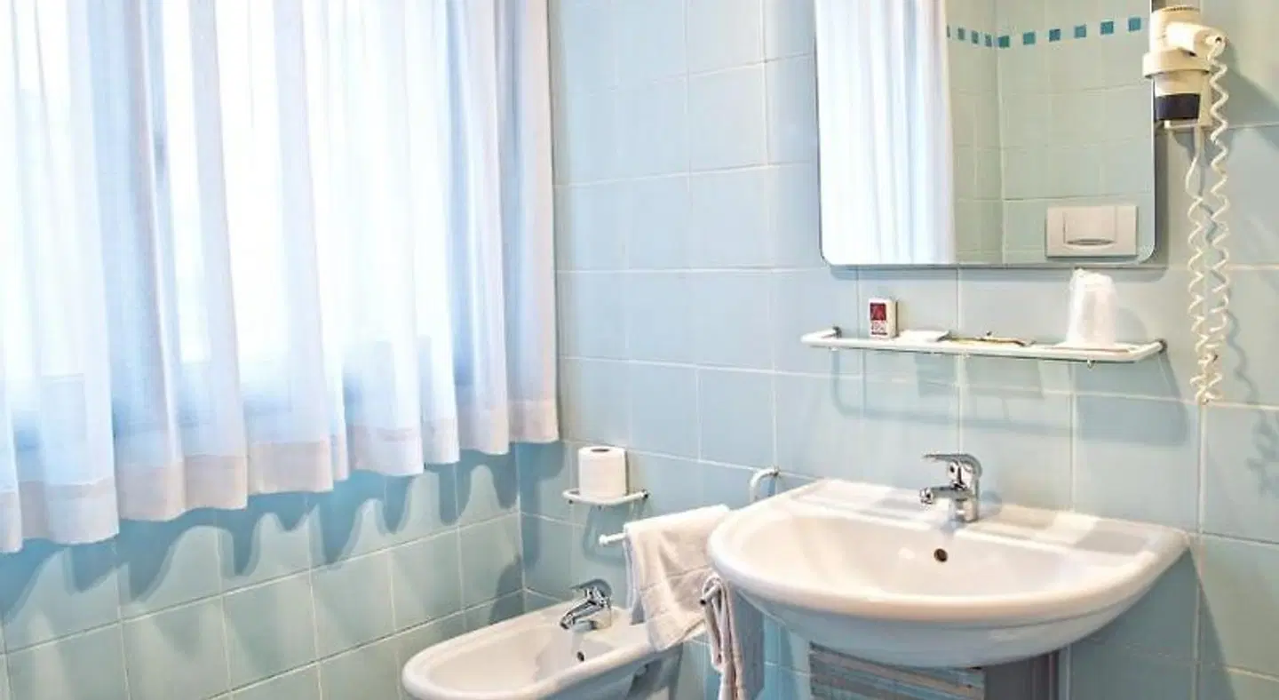 Albergo Centrale Badezimmer