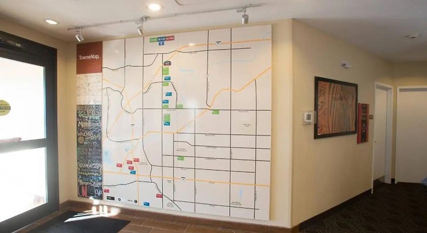 TownePlace Suites by Marriott Lincoln North Badezimmer