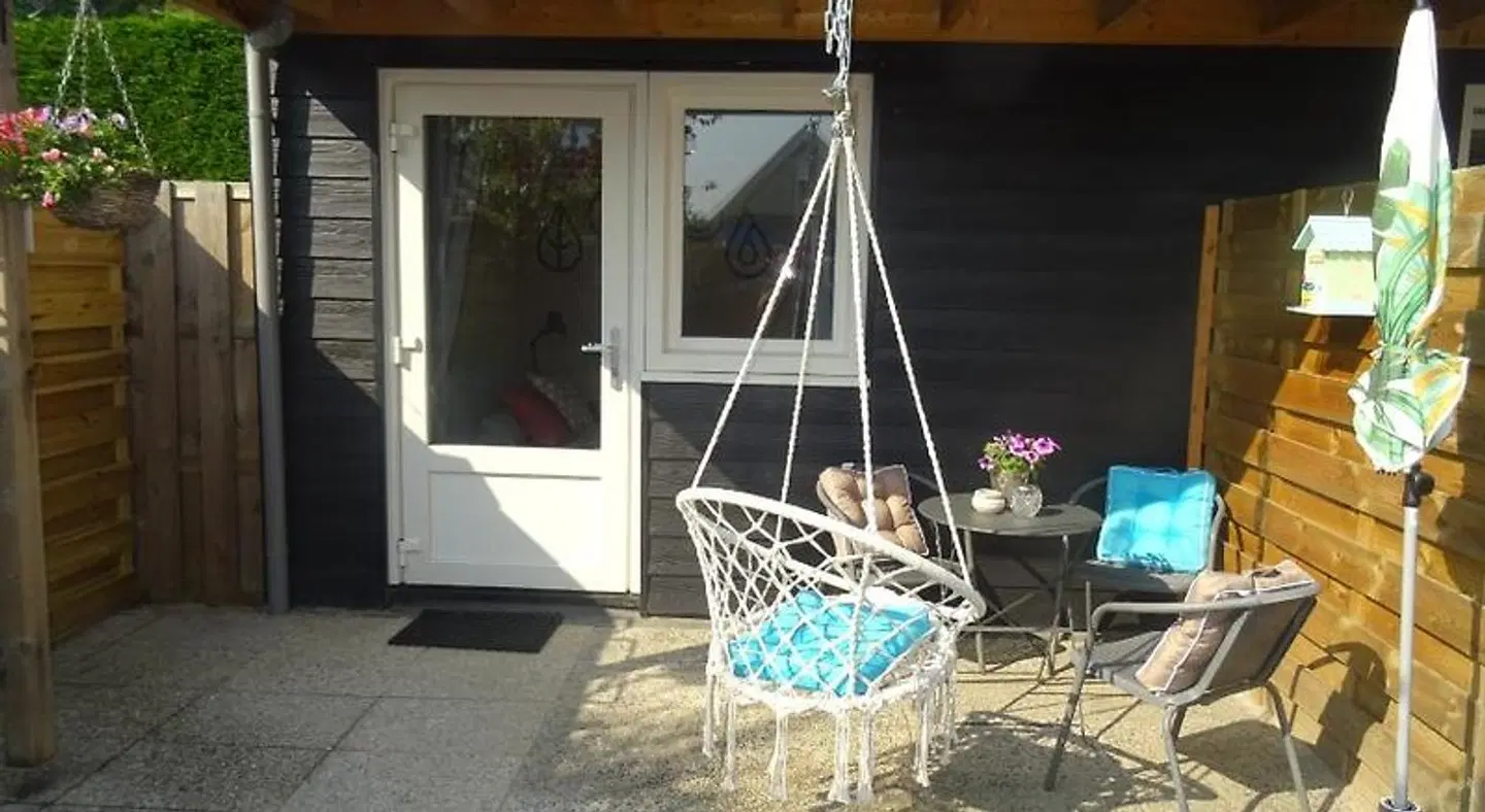B&B Het Onderduukertje Terrasse