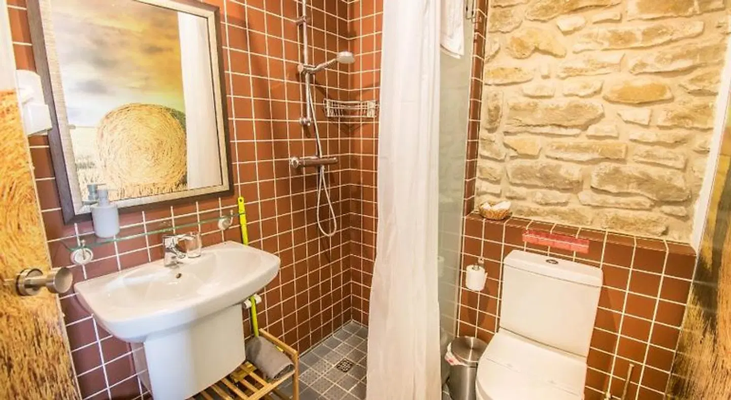 Hostal Rural Txapi Txuri Badezimmer