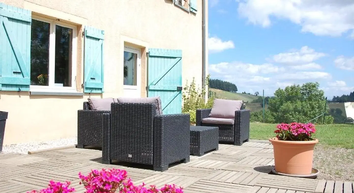 Centre de Vacances Les Sylvageois Terrasse