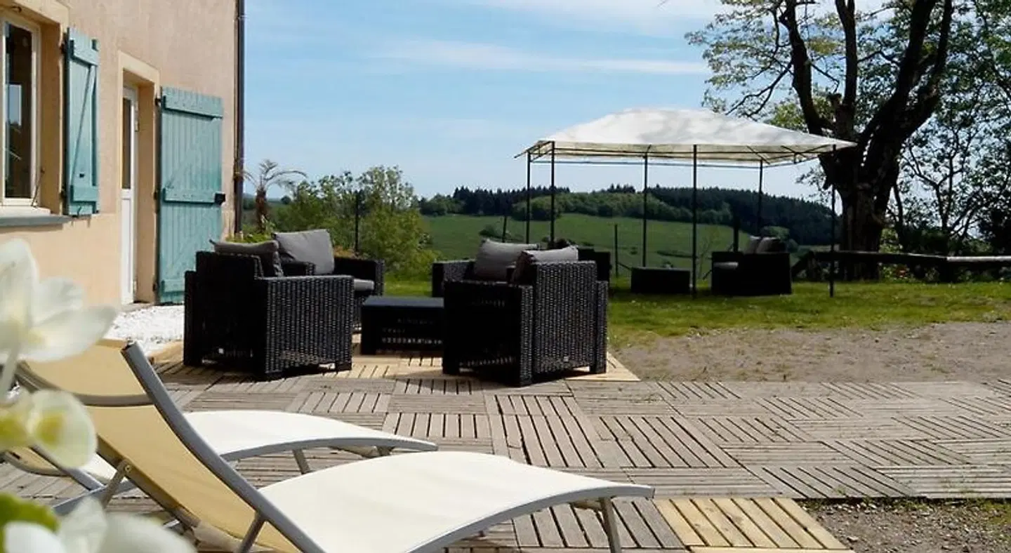 Centre de Vacances Les Sylvageois Terrasse
