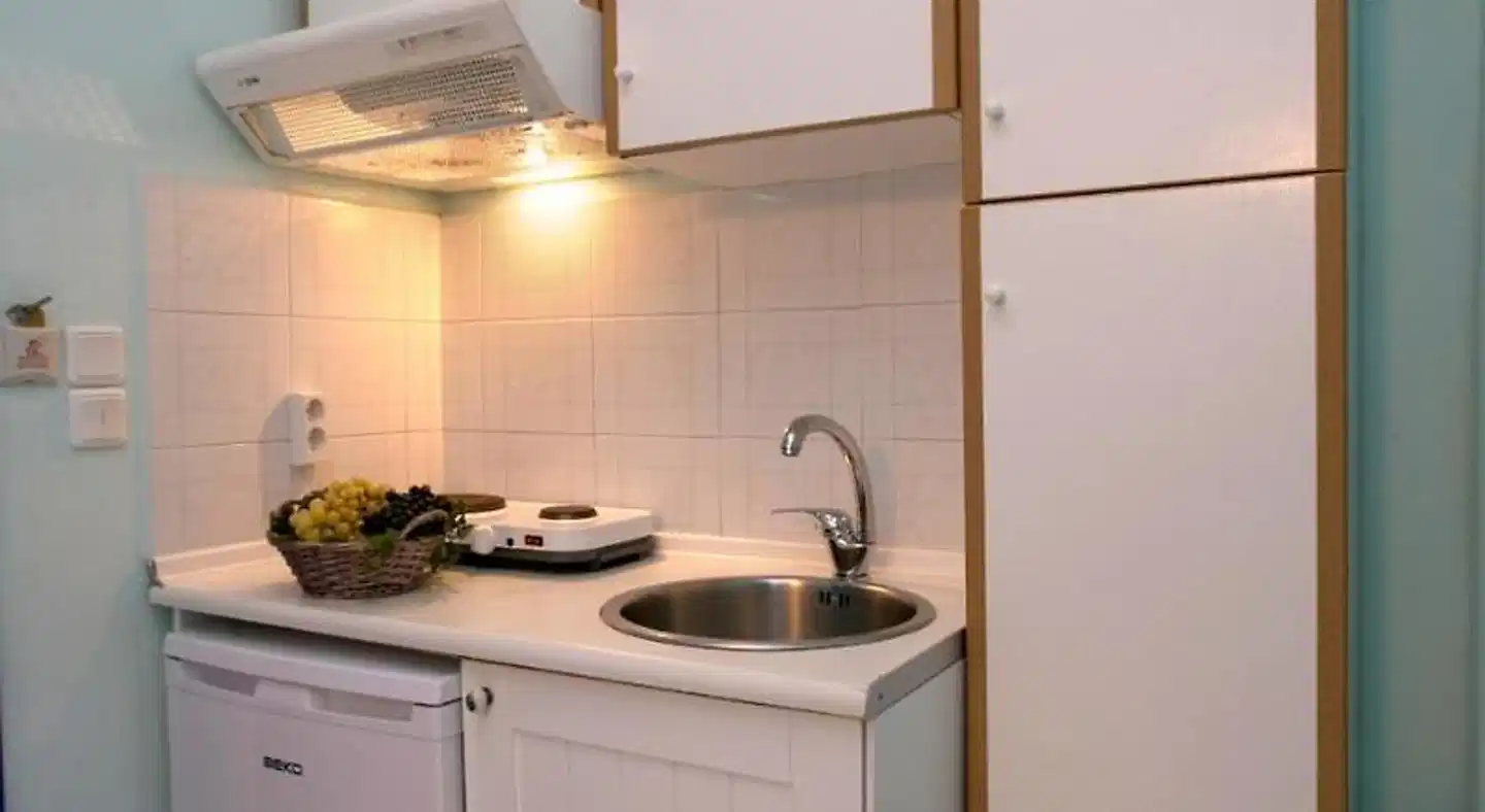 Rodon House Aparthotel Badezimmer