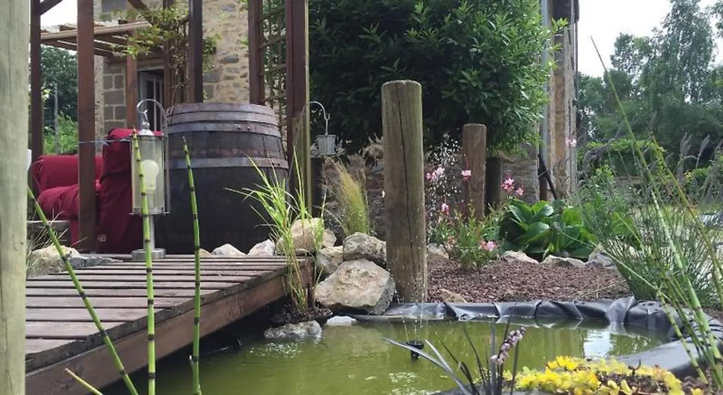 Manoir de la Grand'Cour Garten