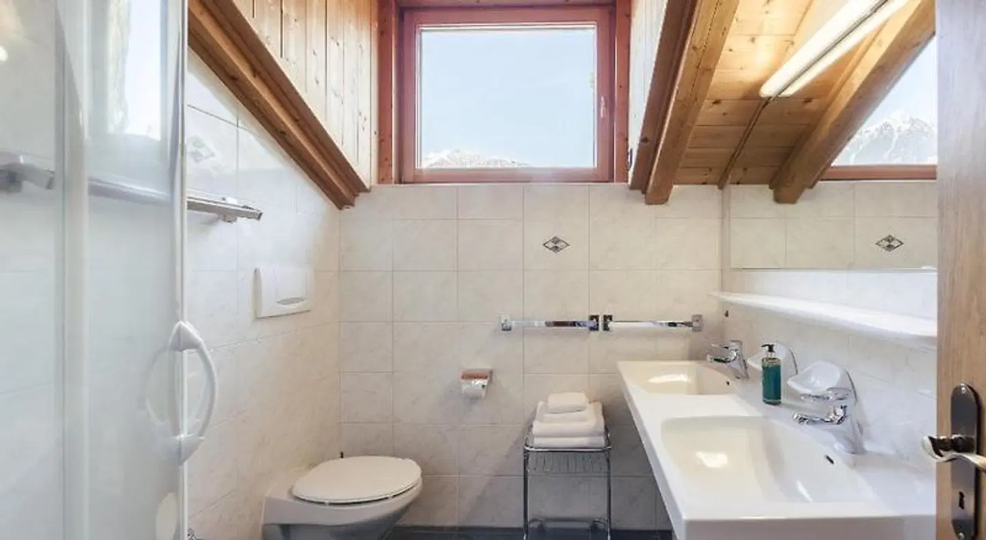 Hotel Garni Sirmian Badezimmer