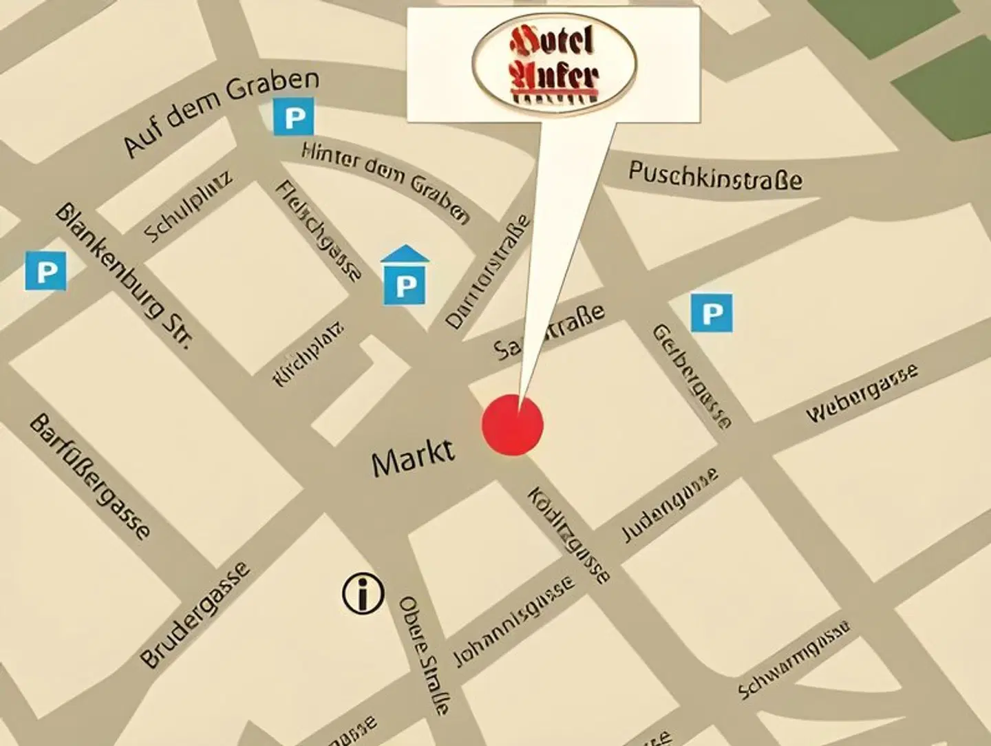 Anker Saalfeld Landkarte