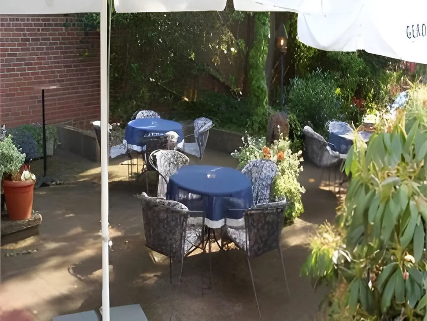 Gasthof Vossbur Terrasse