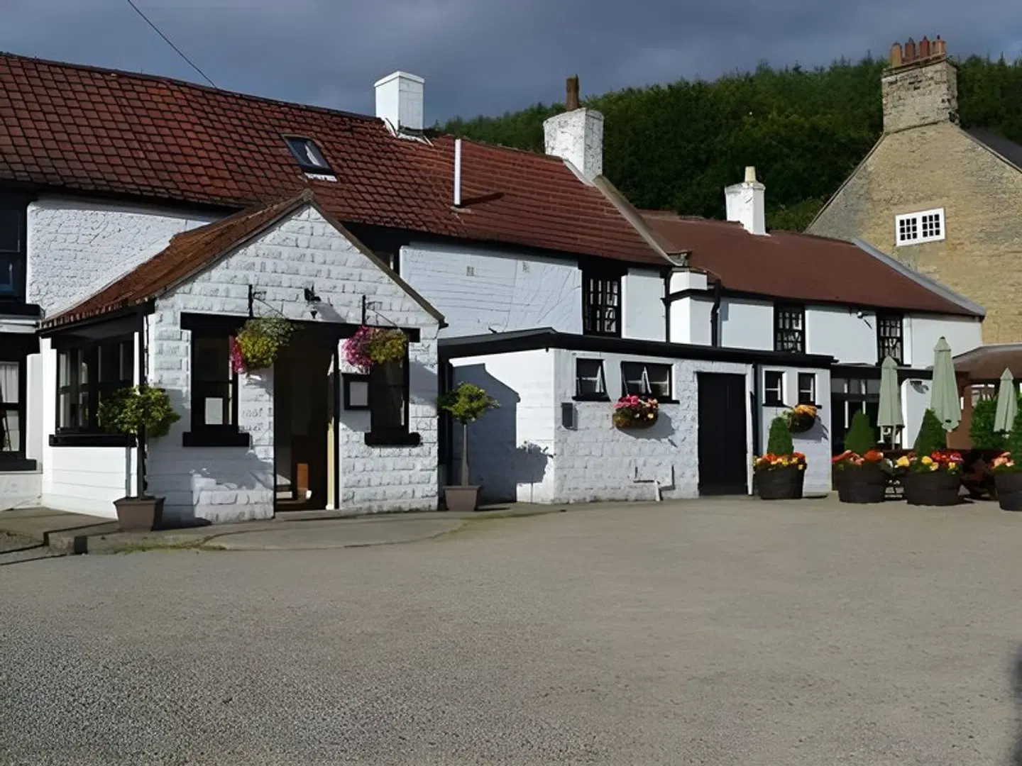 The Stapylton Arms Terrasse
