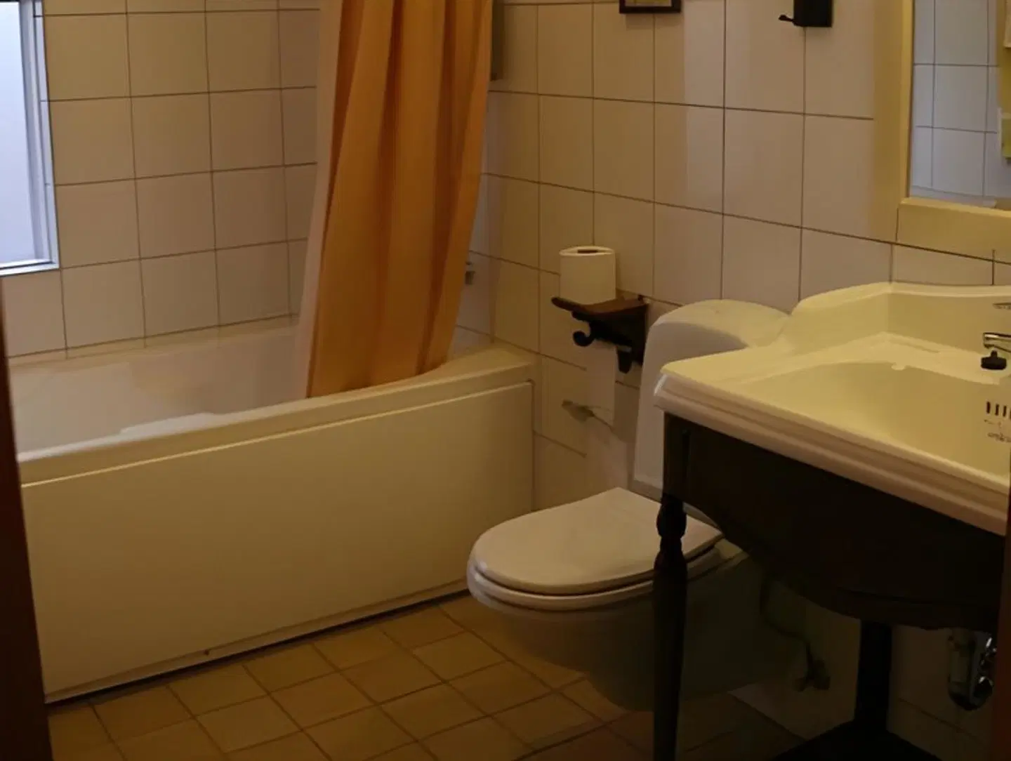 Hótel Eldhestar Badezimmer