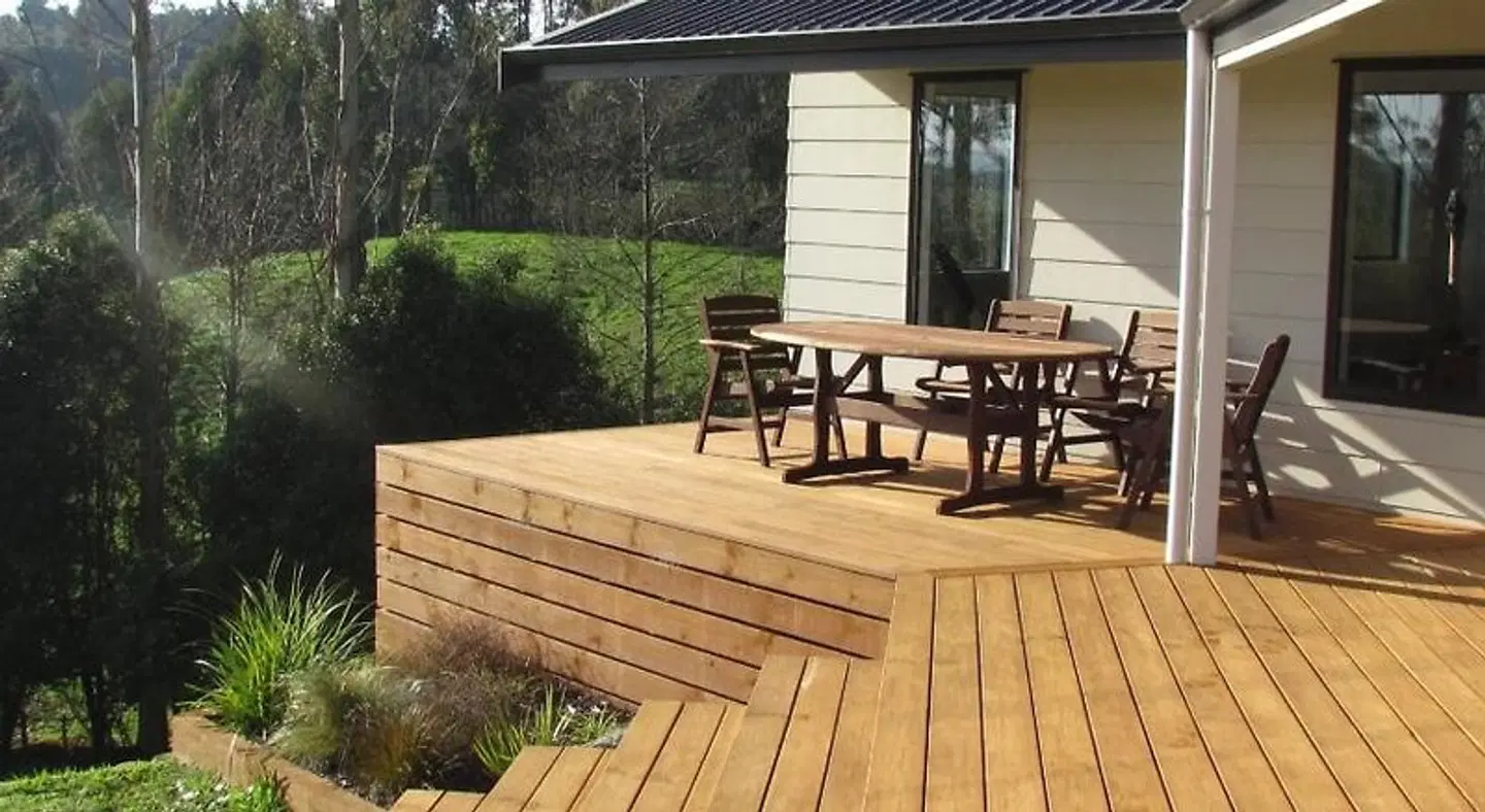 Rolling Hills Country Stay B&B Terrasse