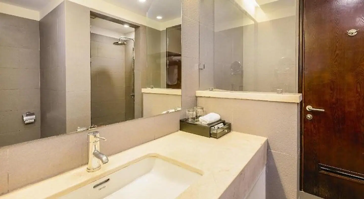 Hong Ha Hotel Badezimmer