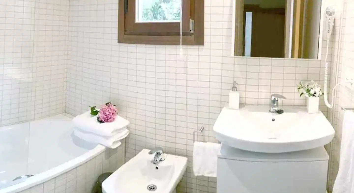Apartamentos Venuntiempo Badezimmer