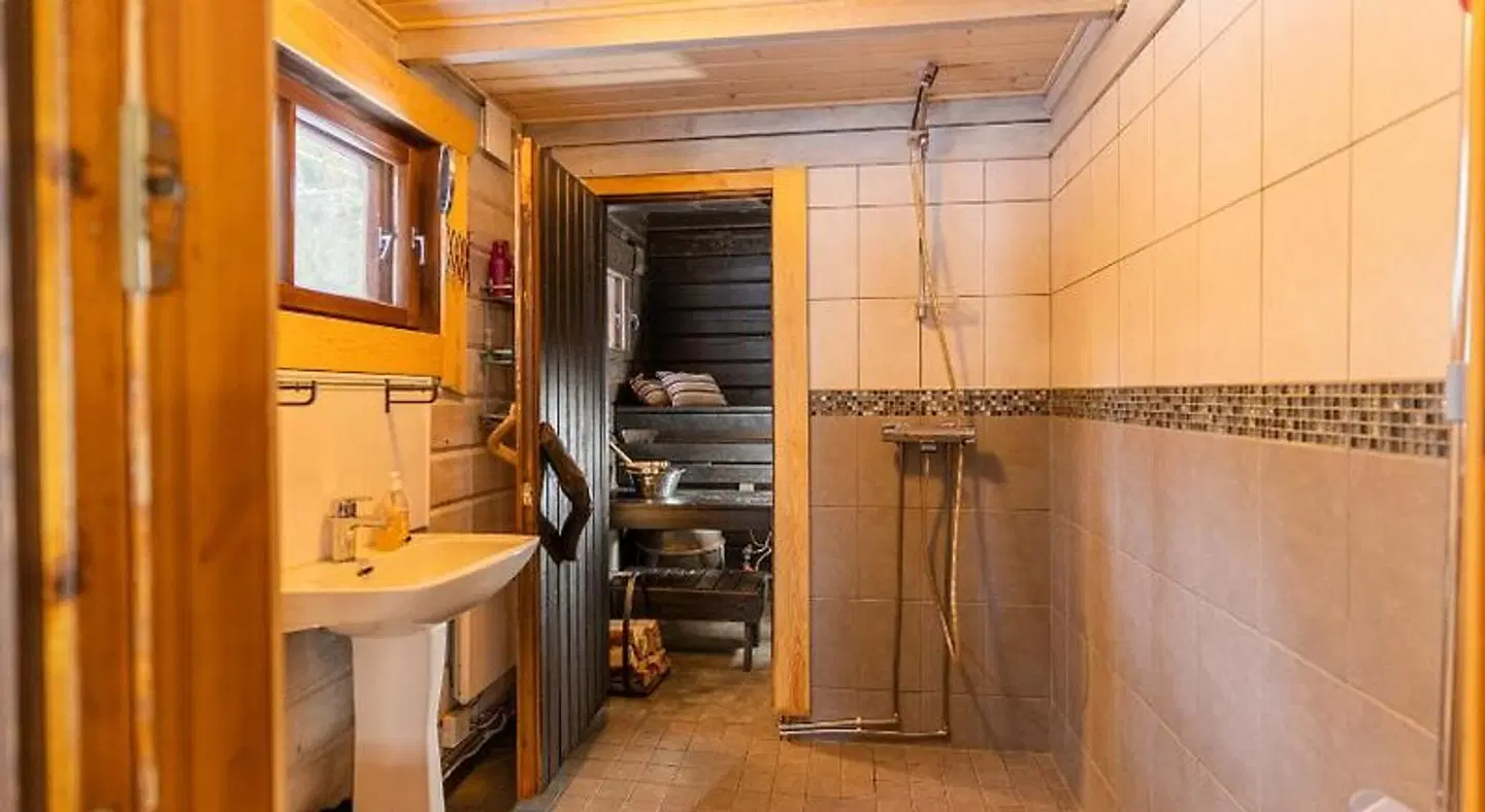 Villa Skitunäs Badezimmer