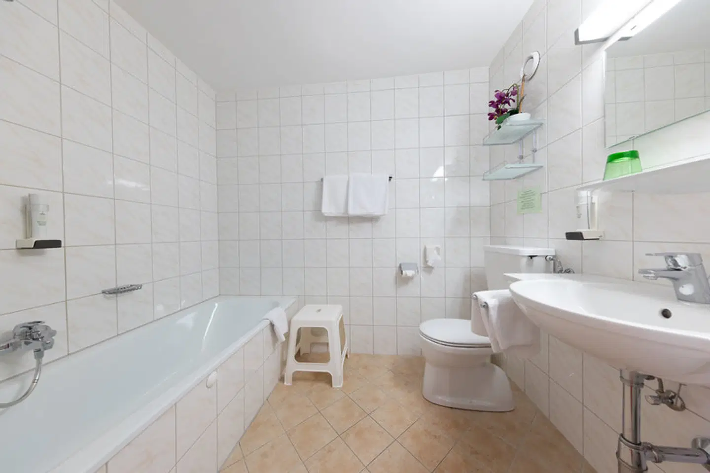 Nationalparkhotel Klockerhaus & Gästehaus Edelweiß Badezimmer