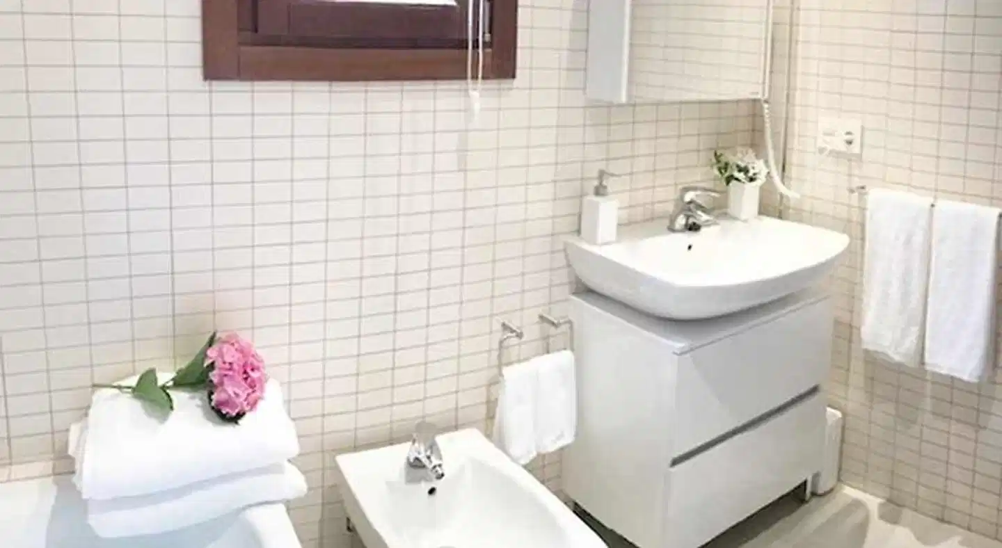Apartamentos Venuntiempo Badezimmer