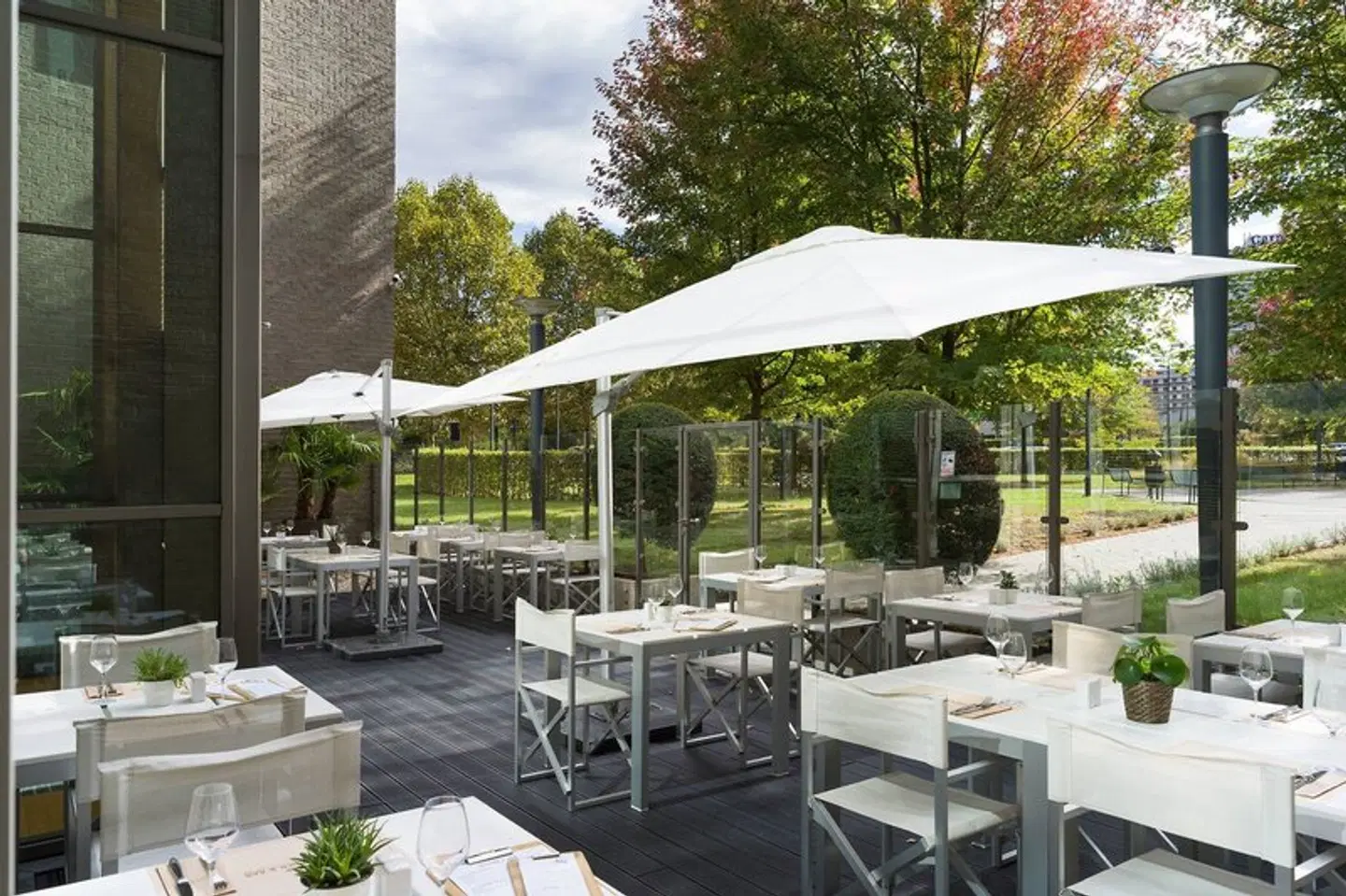 Courtyard by Marriott Brussels Terrasse